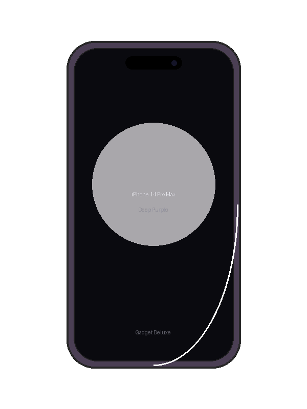 iPhone 14 Pro Max 128GB - Deep Purple (89% Battery)